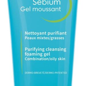 BioDerma Sebium Gel Moussant Purifying Cleansing Foaming Gel For Combination To Oily Skin, 100 ml
